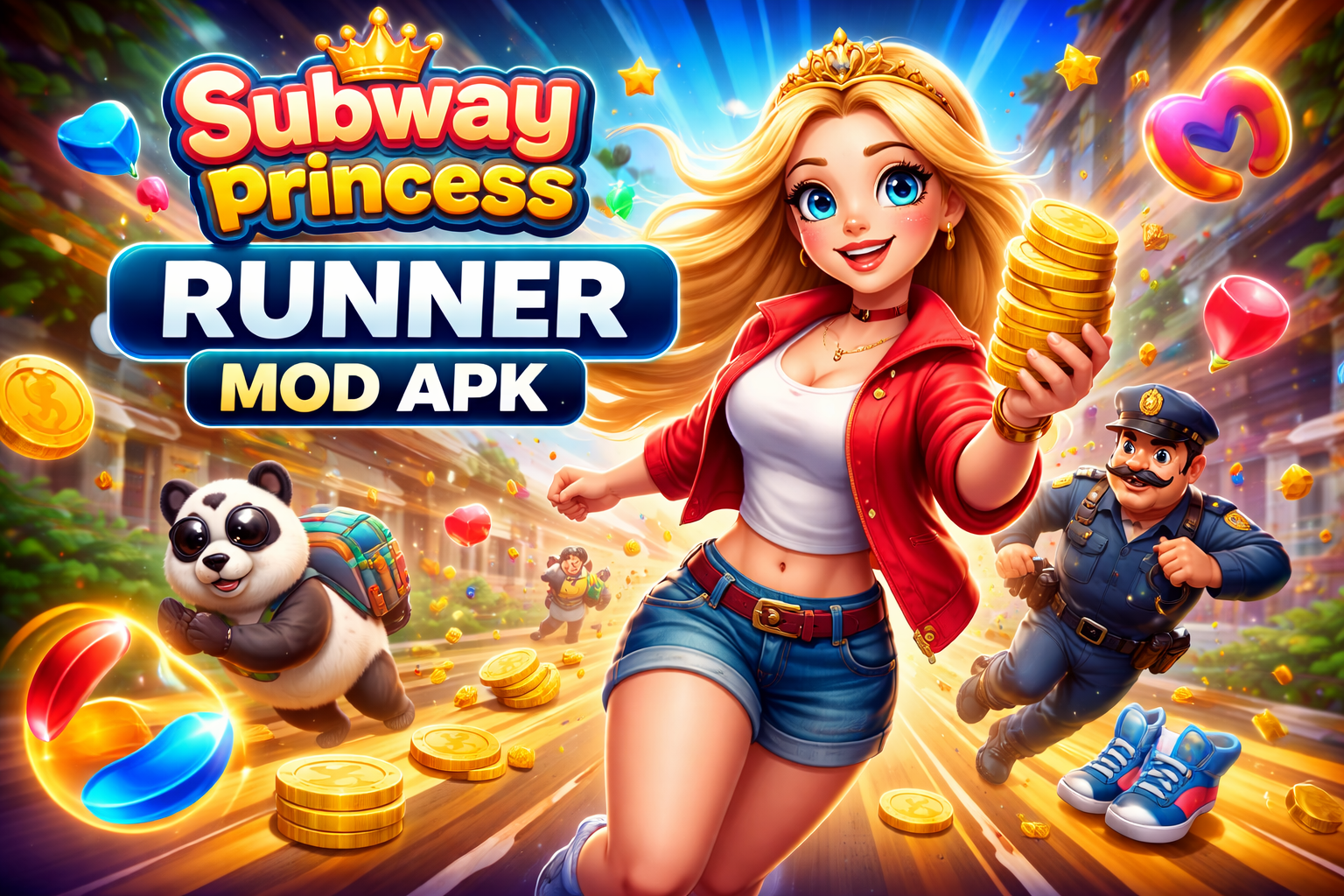 Subway Princess Runner Mod APK