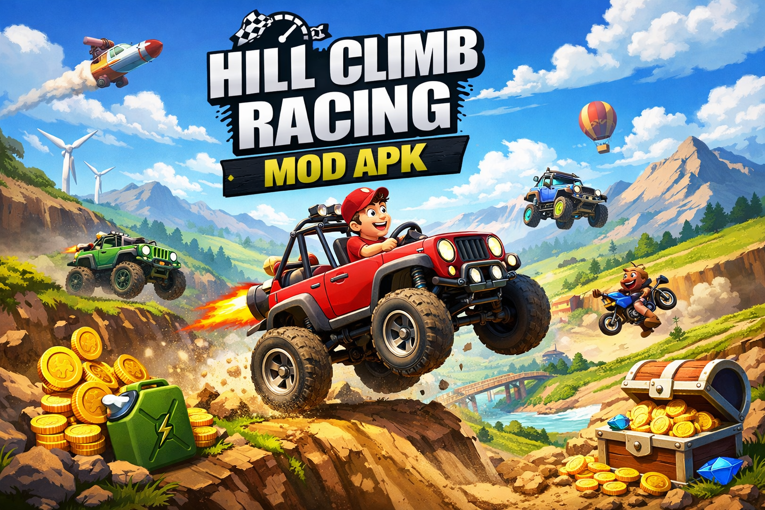 Hill Climb Racing Mod APK